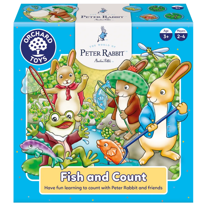 Orchard Toys Game | Peter Rabbit Fish & Count
