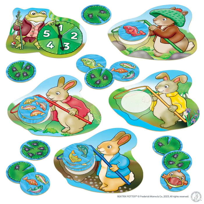 Orchard Toys Game | Peter Rabbit Fish & Count