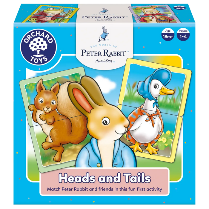 Orchard Toys Game | Peter Rabbit Heads and Tails
