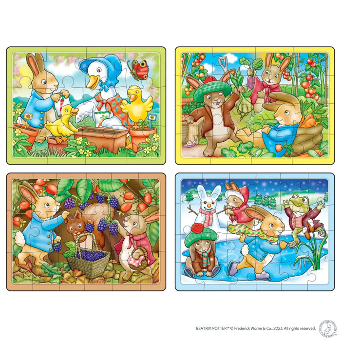 Orchard Toys Puzzles | Peter Rabbit 4-in-a-Box