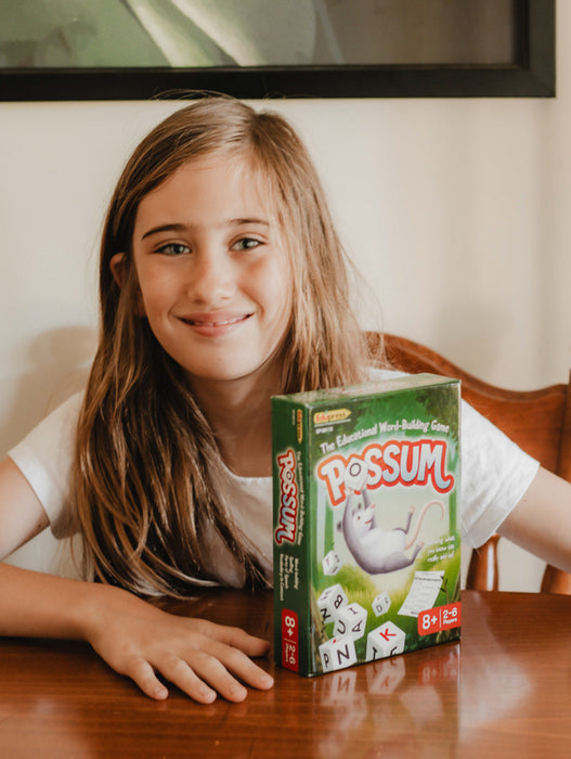 POSSUM Dice Word Game