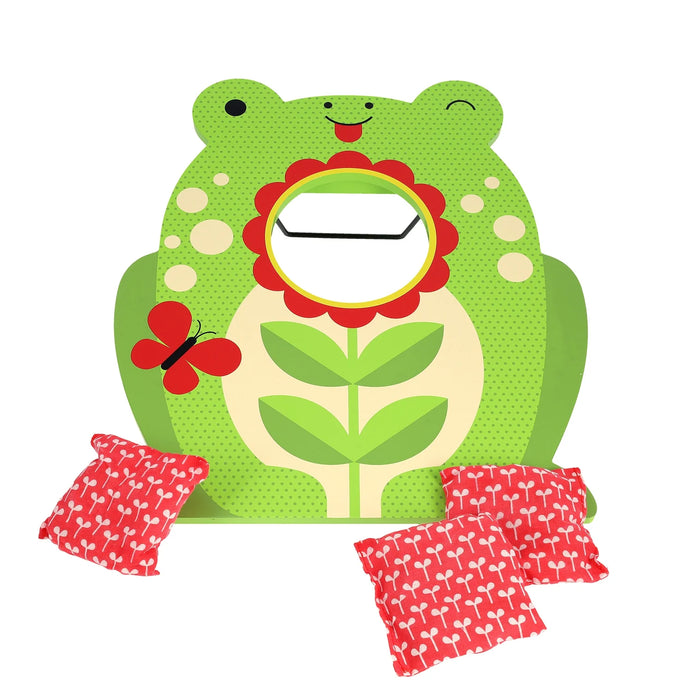 Petit Collage | Toadstool Toss Wooden Cornhole Game