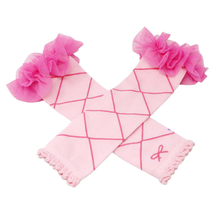 Pink Poppy | Ballerina Pink Ruffle Tulle Leg Warmer