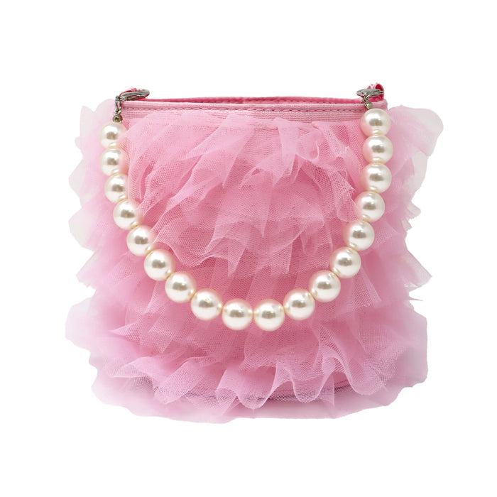 Pink Poppy | Ballerina Ruffle Handbag