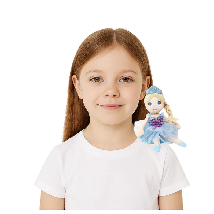 Pink Poppy | Frozen Elsa Plush 2 in 1 - Shoulder Pal & Bag Charm