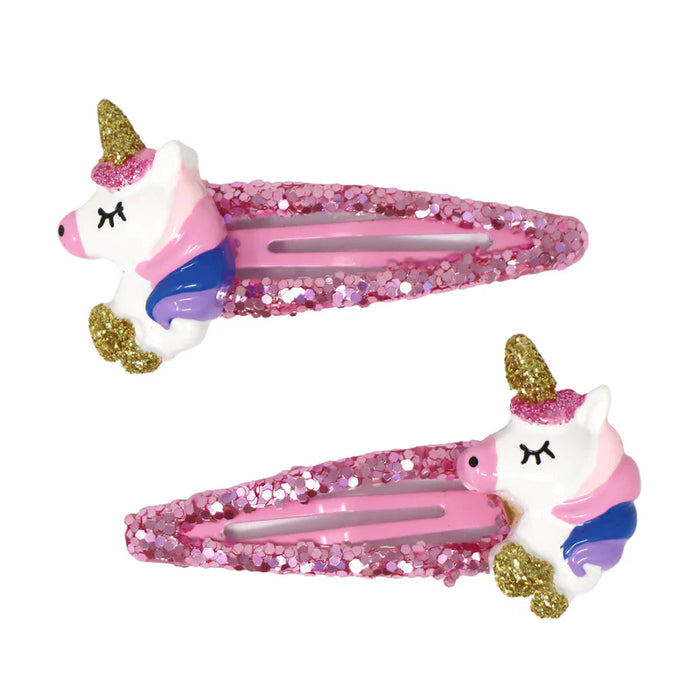 Pink Poppy | Hair Clip - Dreamland Unicorn