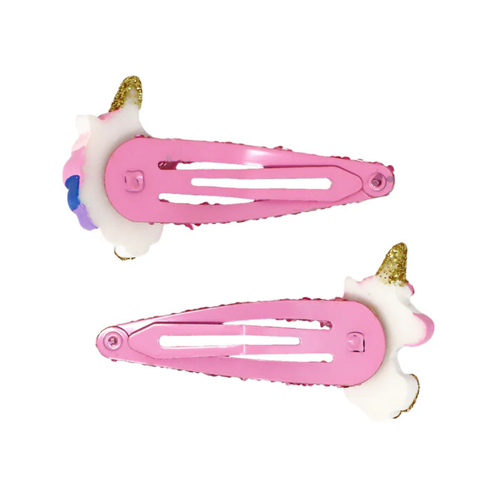 Pink Poppy | Hair Clip - Dreamland Unicorn