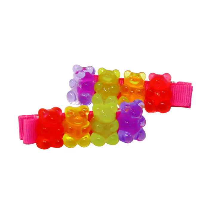 Pink Poppy | Hair Clip - Gummy Bears