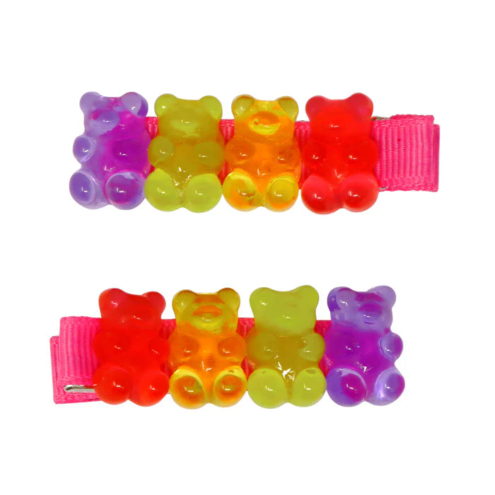 Pink Poppy | Hair Clip - Gummy Bears