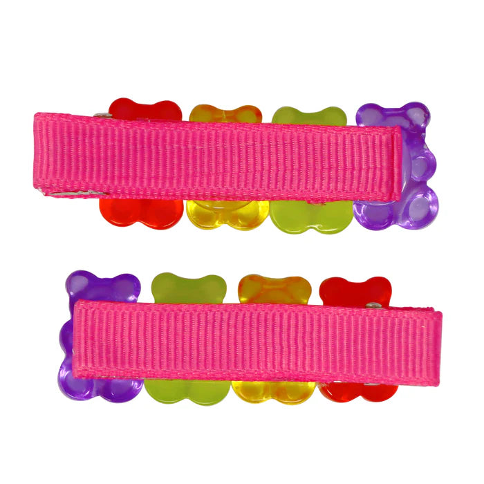 Pink Poppy | Hair Clip - Gummy Bears