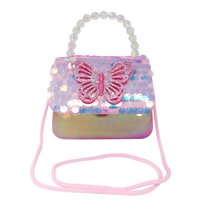 Pink Poppy | Handbag / Shoulder Bag | Dazzling Butterfly