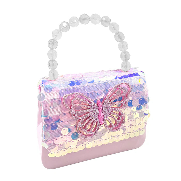 Pink Poppy | Handbag / Shoulder Bag | Dazzling Butterfly