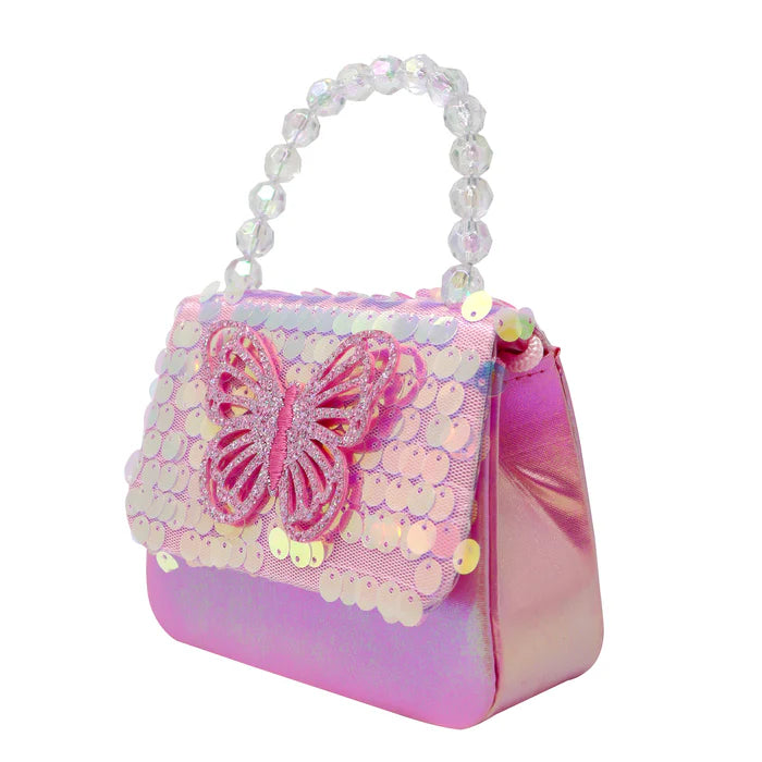 Pink Poppy | Handbag / Shoulder Bag | Dazzling Butterfly