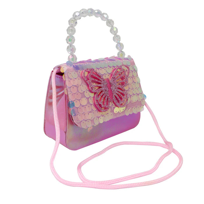 Pink Poppy | Handbag / Shoulder Bag | Dazzling Butterfly