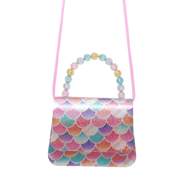 Pink Poppy | Handbag / Shoulder Bag | Shimmering Scale