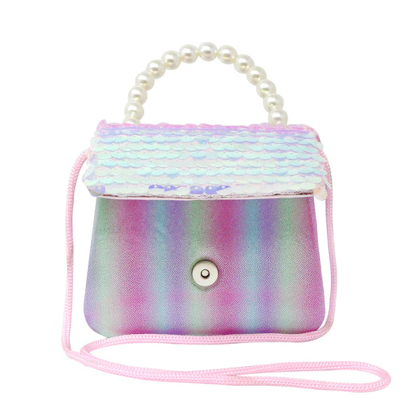Pink Poppy | Handbag / Shoulder Bag | Shimmering Sequin