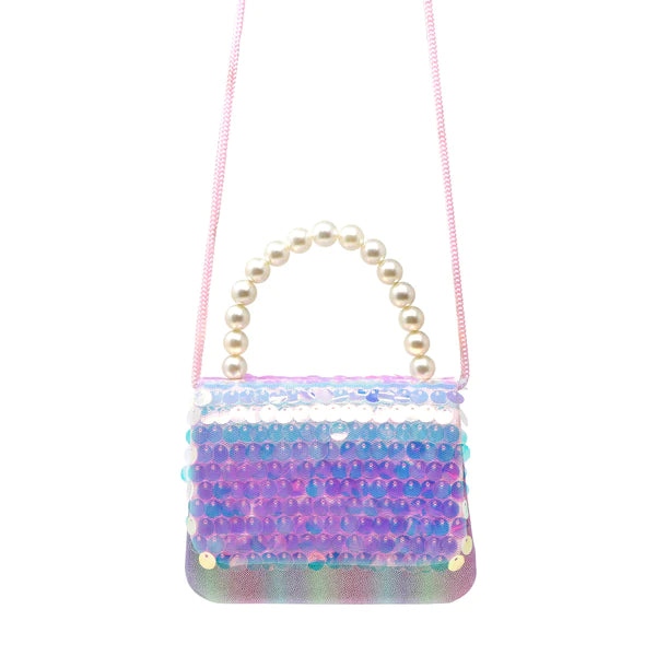 Pink Poppy | Handbag / Shoulder Bag | Shimmering Sequin