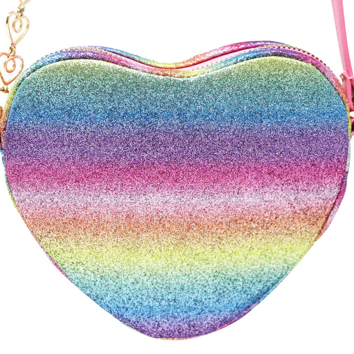 Pink Poppy | Heart Crossbody Bag