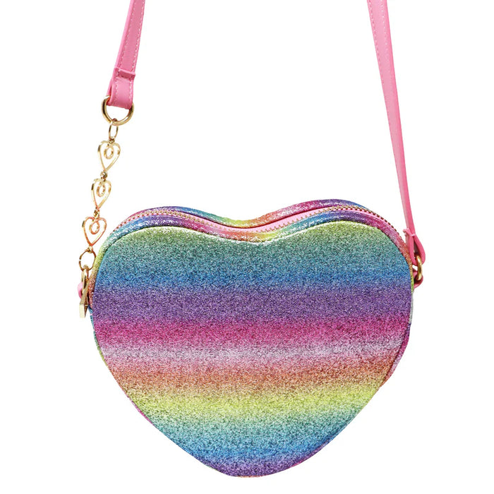 Pink Poppy | Heart Crossbody Bag