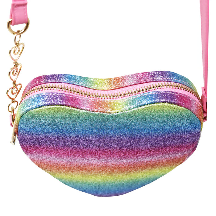 Pink Poppy | Heart Crossbody Bag