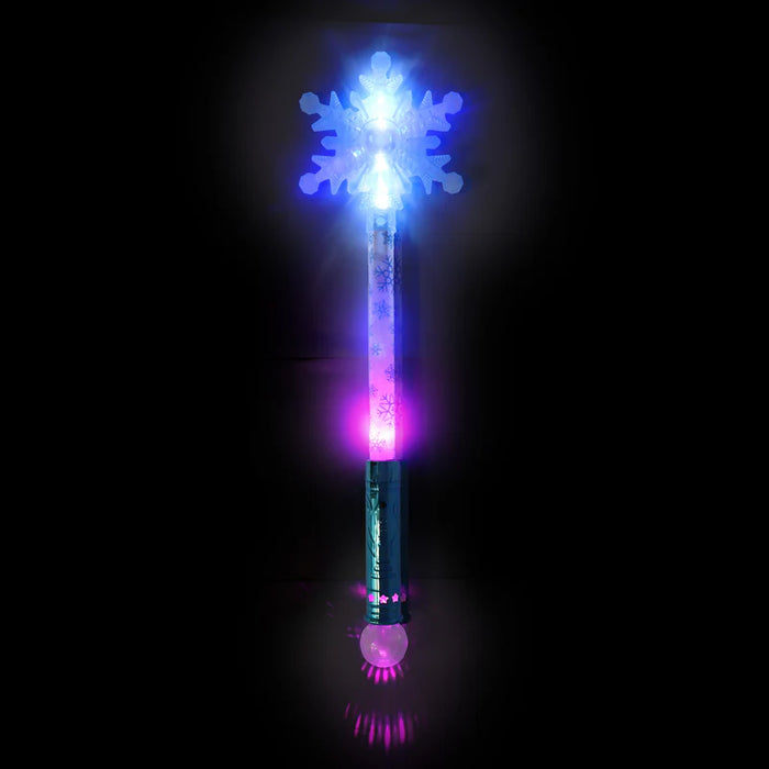 Pink Poppy | Magical Snowflake Light Up Wand