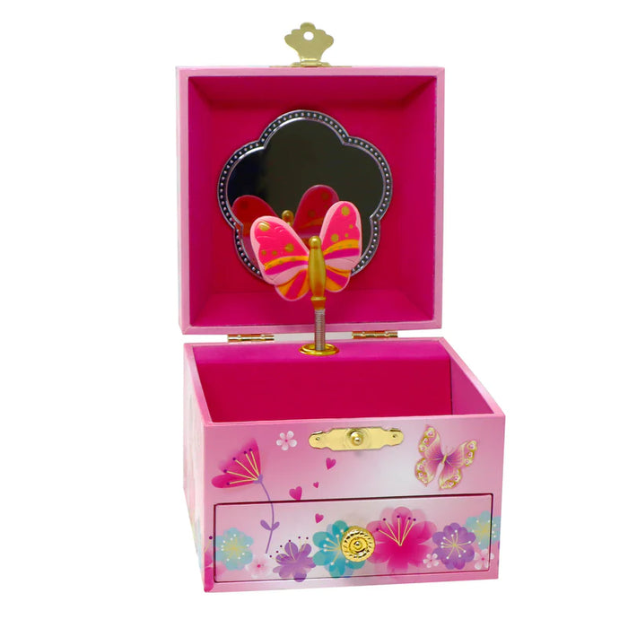Pink Poppy | Musical Jewellery Box | Fairy Butterfly Friends Small
