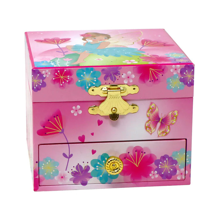 Pink Poppy | Musical Jewellery Box | Fairy Butterfly Friends Small