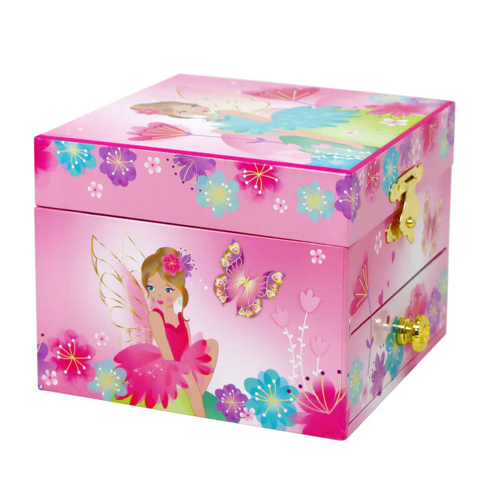 Pink Poppy | Musical Jewellery Box | Fairy Butterfly Friends Small