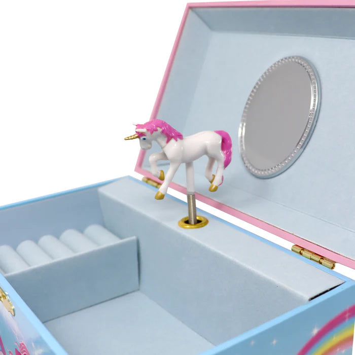 Pink Poppy | Musical Jewellery Box Medium | Stardust Unicorn