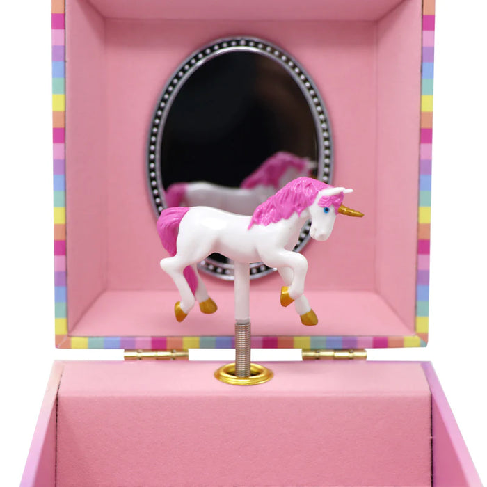 Pink Poppy | Musical Jewellery Box Small | Unicorn Dreamer