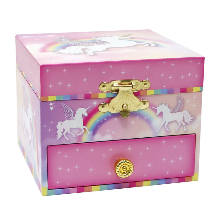 Pink Poppy | Musical Jewellery Box Small | Unicorn Dreamer