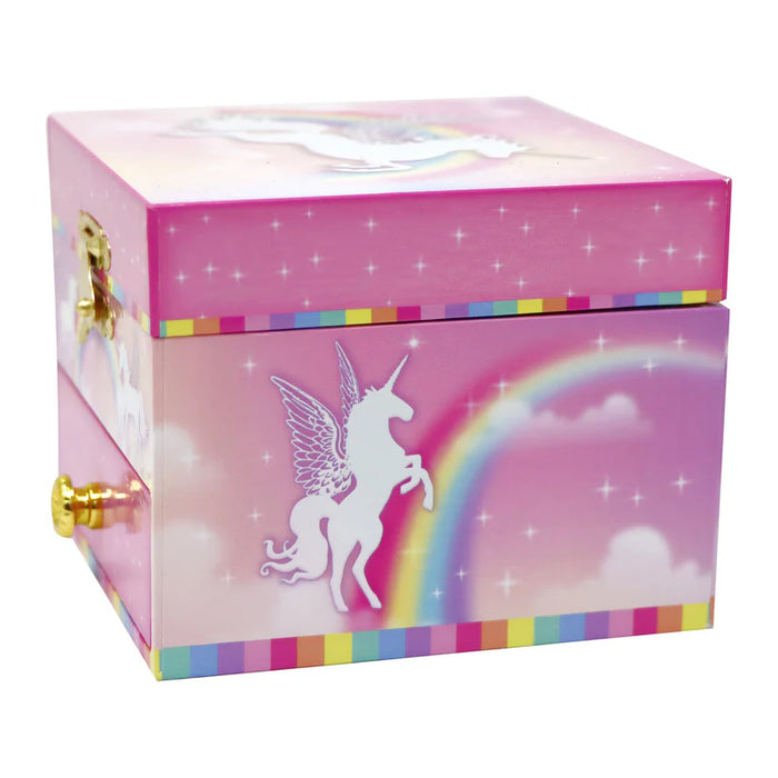 Pink Poppy | Musical Jewellery Box Small | Unicorn Dreamer