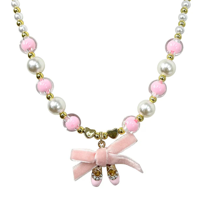 Pink Poppy |  Necklace & Bracelet Set - Ballerina