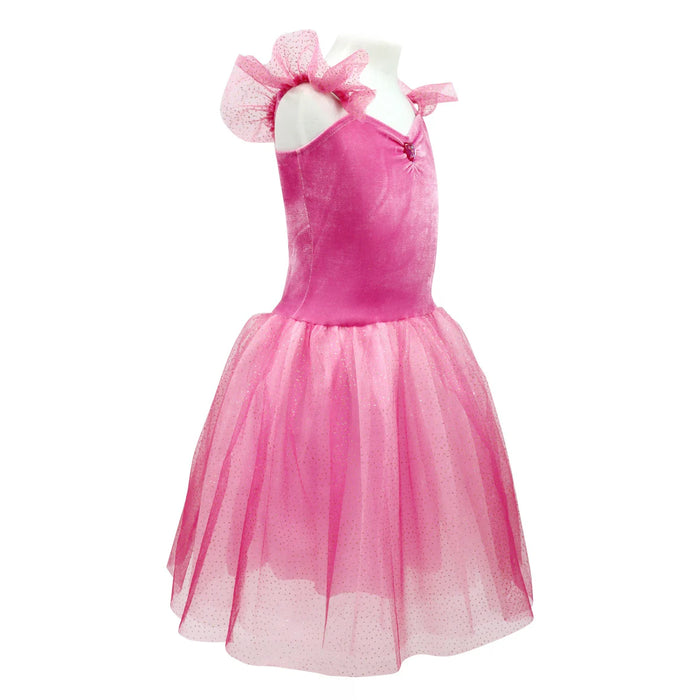 Pink Poppy | Princess Rose Velvet Dress with Tulle Skirt