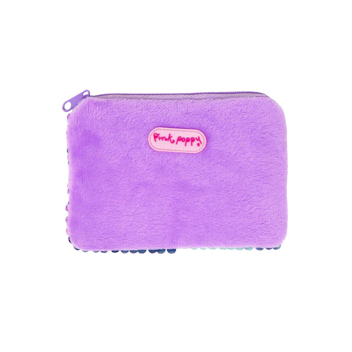 Pink Poppy | Sequin Coin Purse