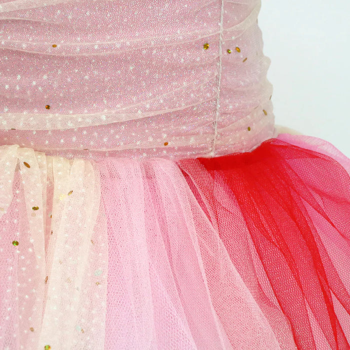 Pink Poppy | Tutu | Disney Princess Ariel Sparkling Ruched