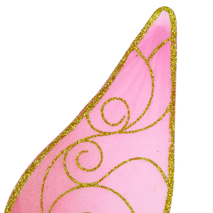 Pink Poppy | Wings | Butterfly Ballet Pink & Gold Sparkle