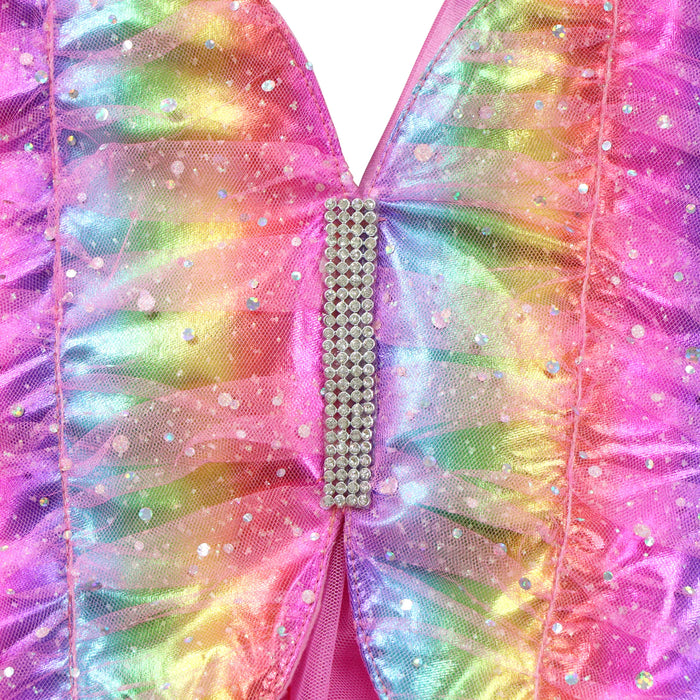 Pink Poppy | Wings | Soft - Butterfly Metallic Rainbow