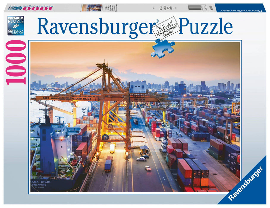 Ravensburger Puzzle | 1000pc | Port of Hamburg