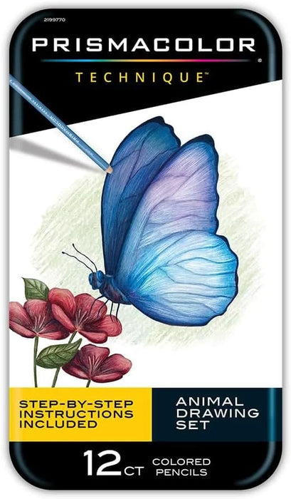 Prismacolor | Pencil Set of 12 – Animal Drawing Set