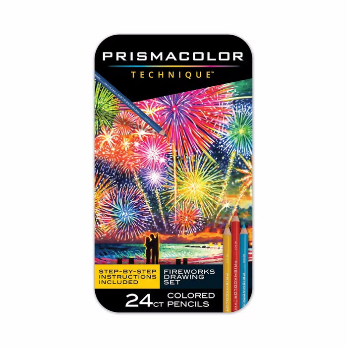 Prismacolor | Pencil Set of 24 – Fireworks Drawing Set