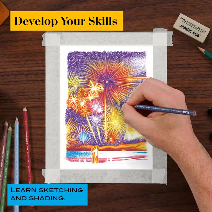 Prismacolor | Pencil Set of 24 – Fireworks Drawing Set