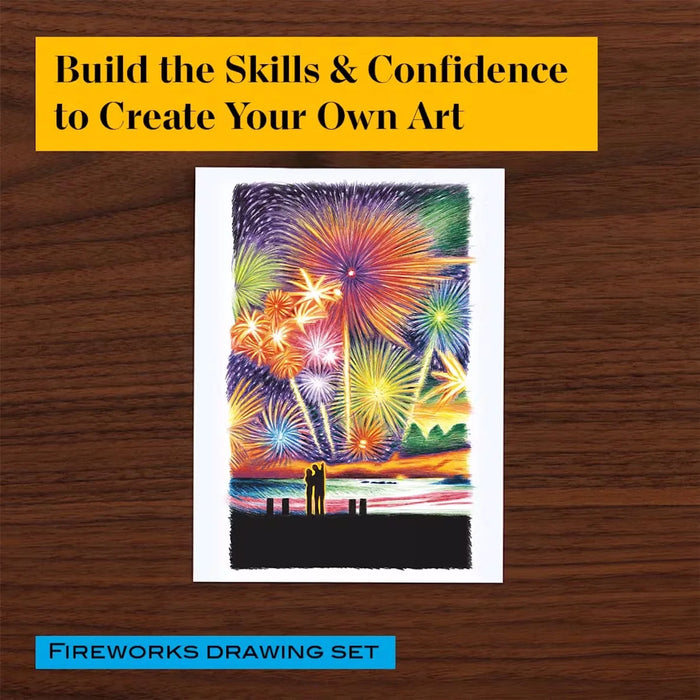 Prismacolor | Pencil Set of 24 – Fireworks Drawing Set
