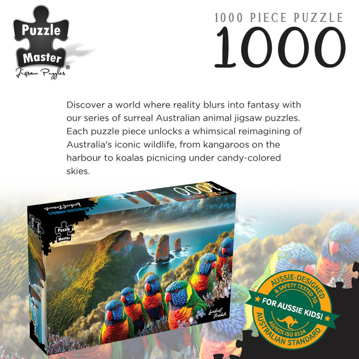 Puzzle Master Puzzle | 1000pc | Lorikeet Friends