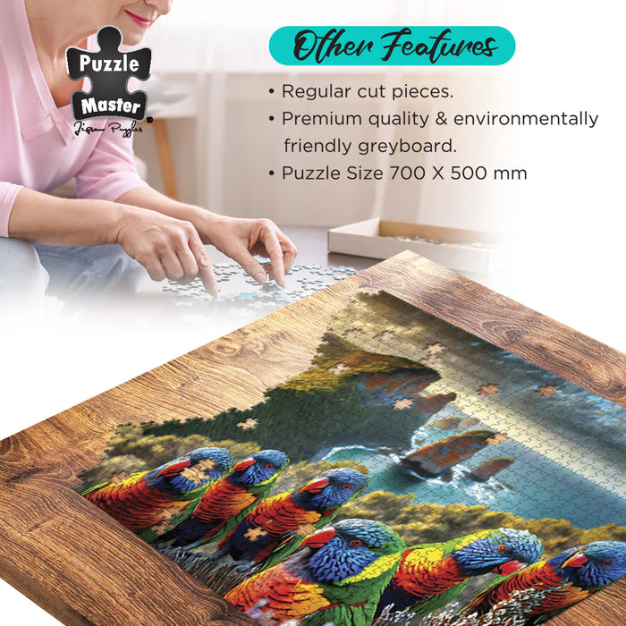 Puzzle Master Puzzle | 1000pc | Lorikeet Friends