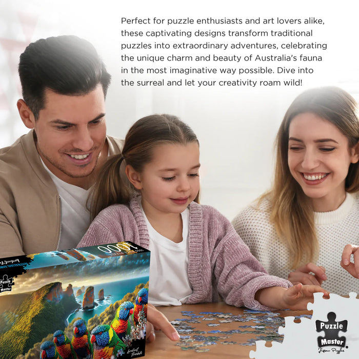 Puzzle Master Puzzle | 1000pc | Lorikeet Friends