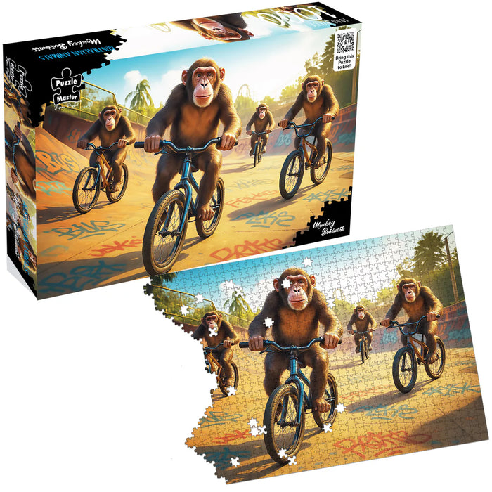 Puzzle Master Puzzle | 1000pc | Monkey Business