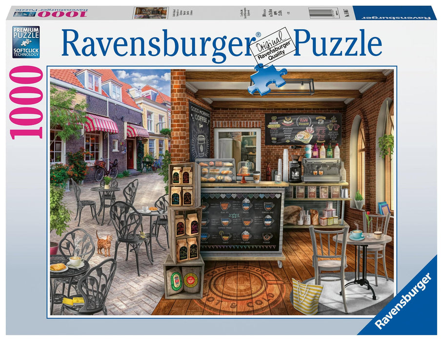 Ravensburger Puzzle | 1000pc | Quaint Cafe Puzzle