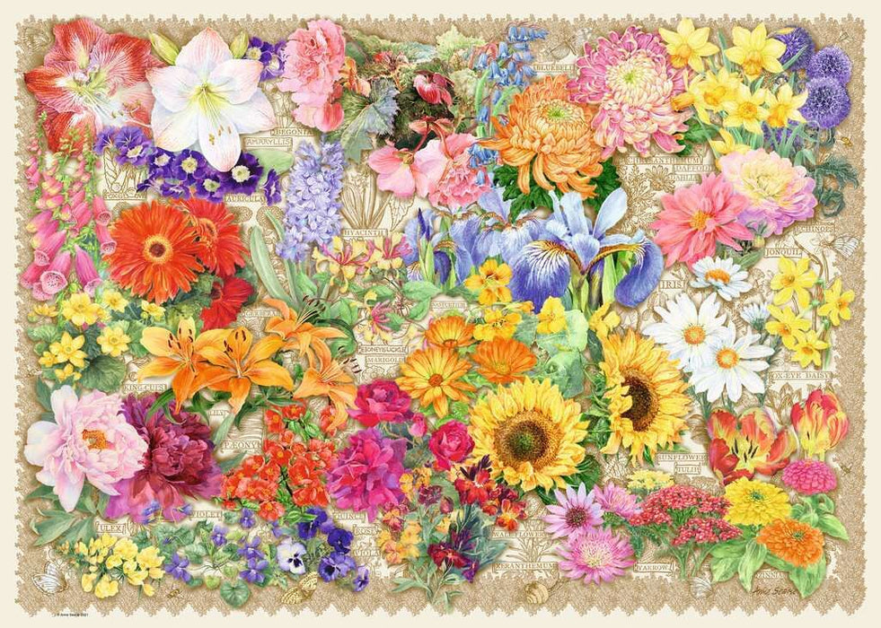 Ravensburger Puzzle | 1000pc | Blooming Beautiful Puzzle