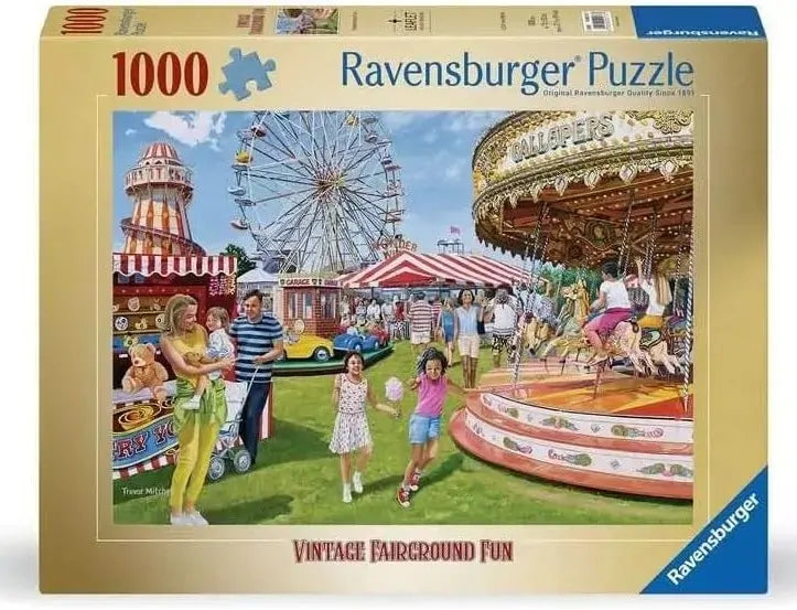 Ravensburger Puzzle | 1000pc | Vintage Fairground Fun